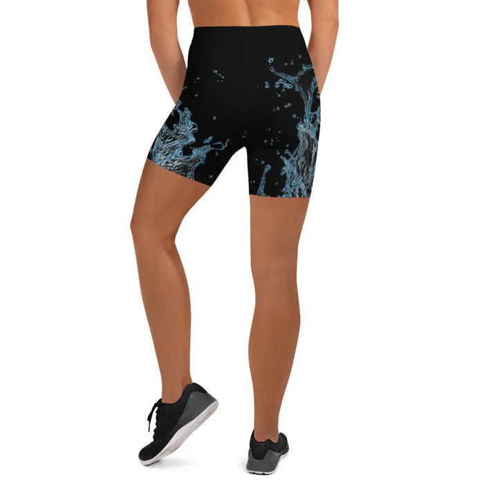 "Splash" Collection - Yoga Shorts High Waist ZKoriginal