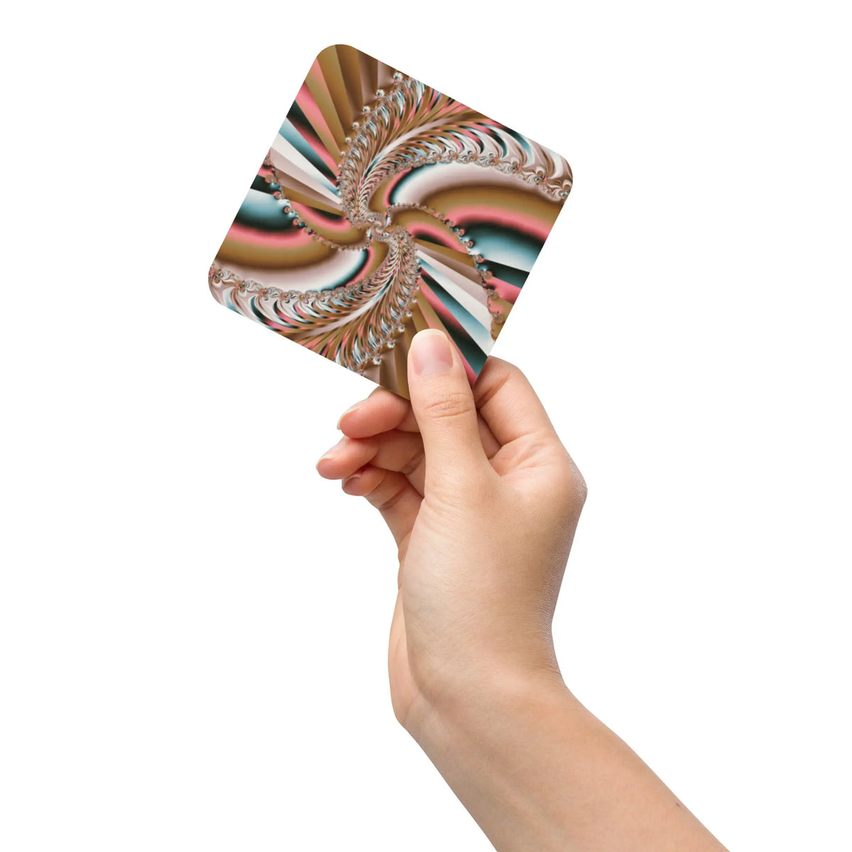 "Summer Spin" Collection - Cork Back Coaster ZKoriginal