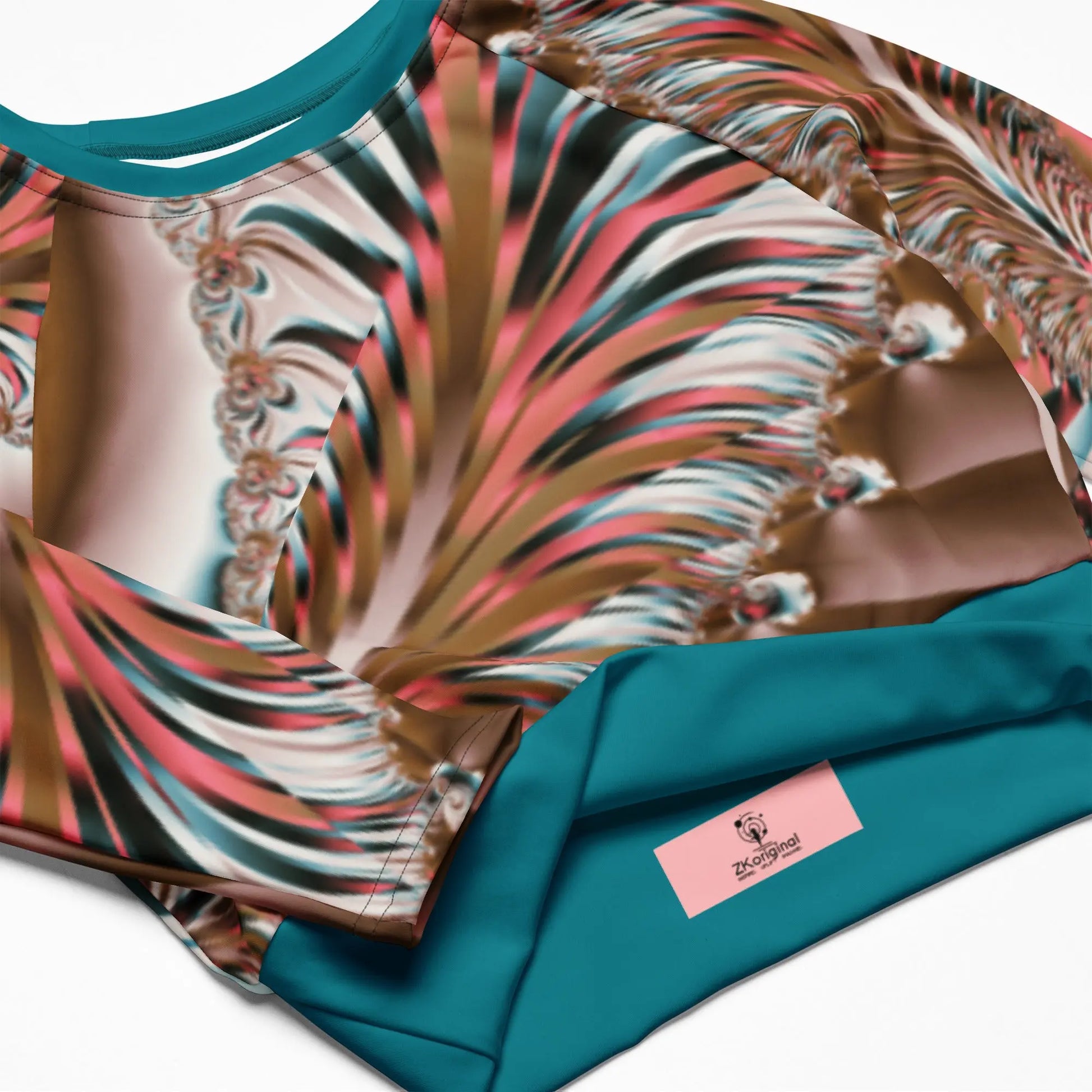 "Summer Spin" Collection - Long Sleeve Crop Top ZKoriginal