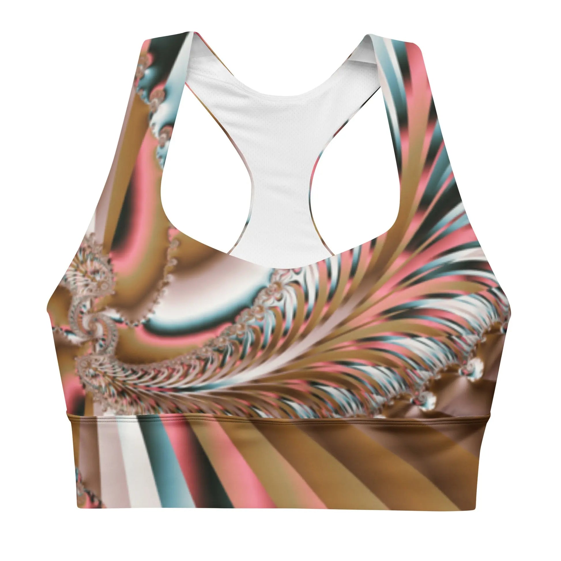 "Summer Spin" Collection - Longline sports bra ZKoriginal