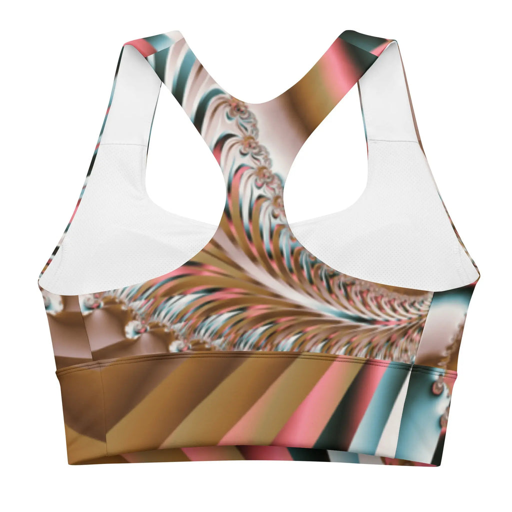 "Summer Spin" Collection - Longline sports bra ZKoriginal
