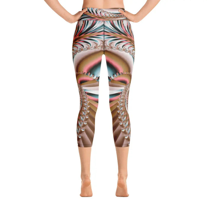 "Summer Spin" Collection - Yoga Capri Leggings ZKoriginal