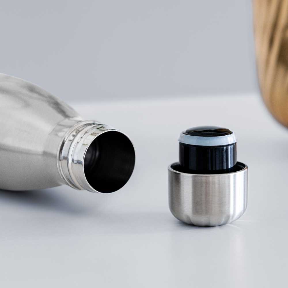 The Dog Mother - Insulated Stainless Steel Water Bottle - silver