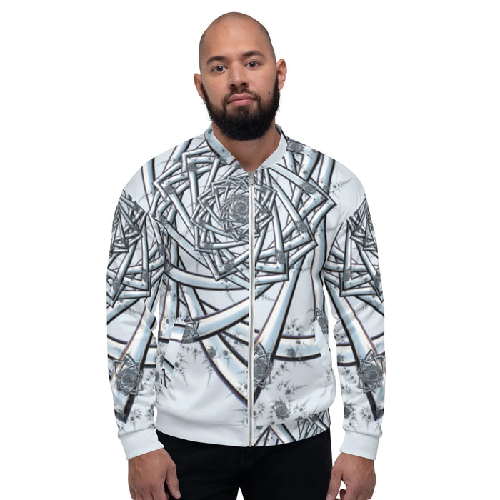 "Topological Rose" Collection - All Over Print Unisex Bomber Jacket ZKoriginal