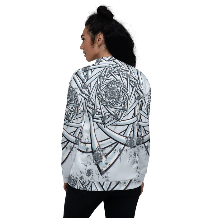 "Topological Rose" Collection - All Over Print Unisex Bomber Jacket ZKoriginal