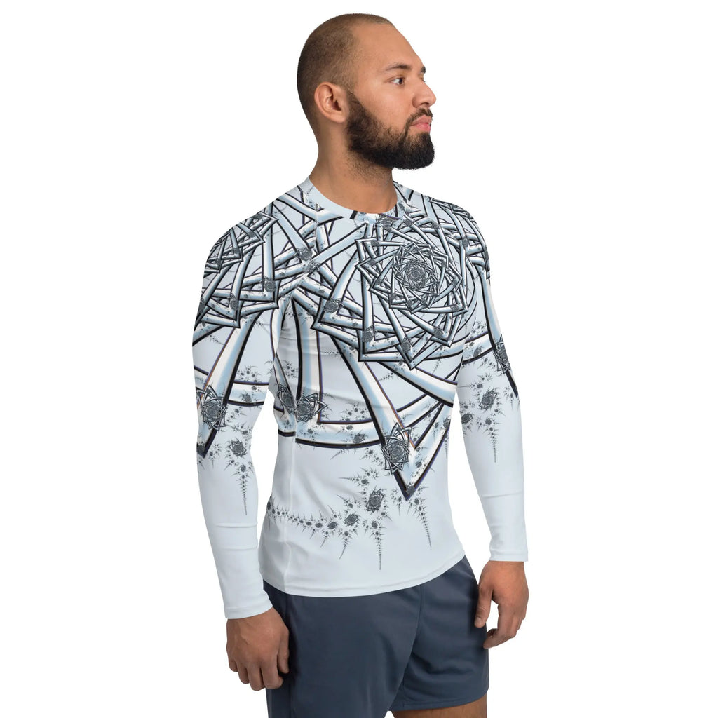 "Topological Rose" Collection - Men's Rash Guard ZKoriginal