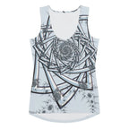 "Topological Rose" Collection - Sublimation Cut & Sew Tank Top ZKoriginal