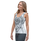 "Topological Rose" Collection - Sublimation Cut & Sew Tank Top ZKoriginal