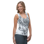"Topological Rose" Collection - Sublimation Cut & Sew Tank Top ZKoriginal