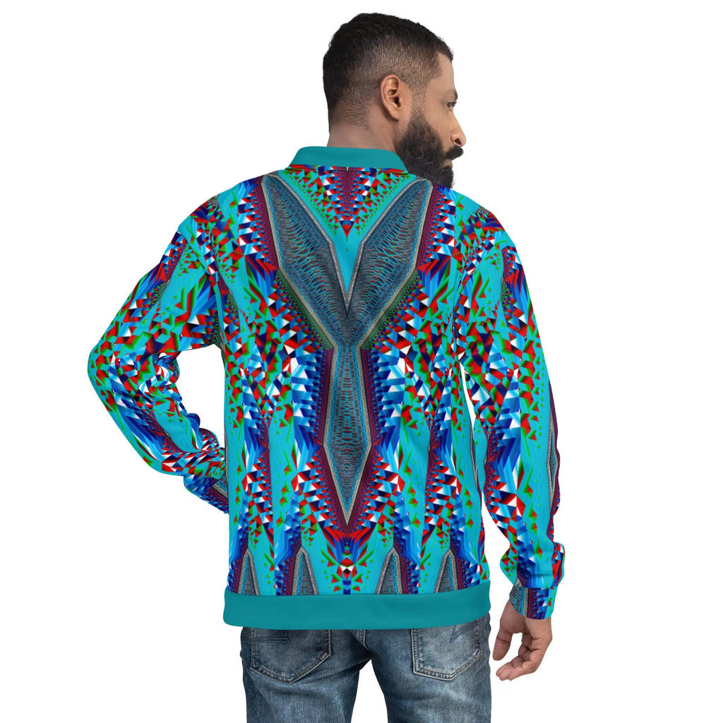"Tripping Geometry" Collection - Unisex Bomber Jacket ZKoriginal