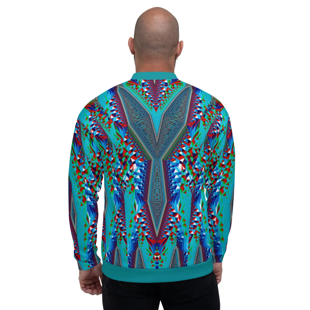 "Tripping Geometry" Collection - Unisex Bomber Jacket ZKoriginal