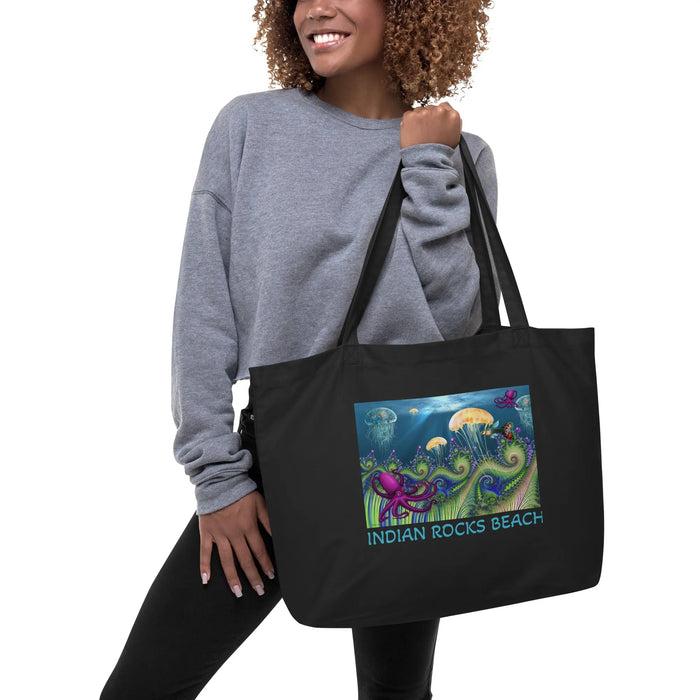 "Underwater World" Collection - Large organic tote bag ZKoriginal
