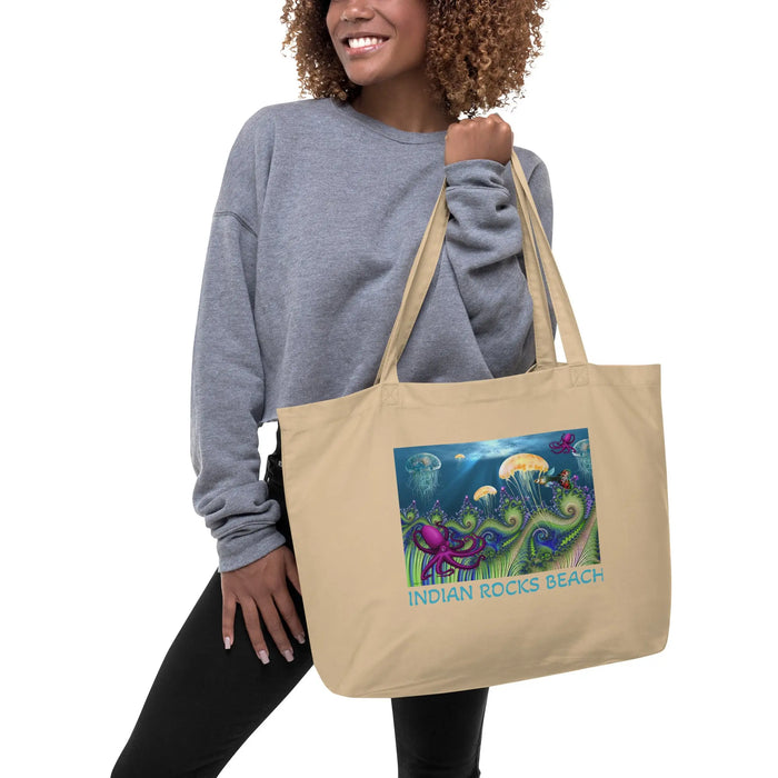 "Underwater World" Collection - Large organic tote bag ZKoriginal