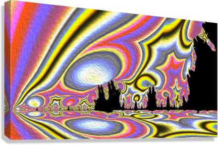 Vivid Colors Digital Art "Lucid Harbor" ZKoriginal