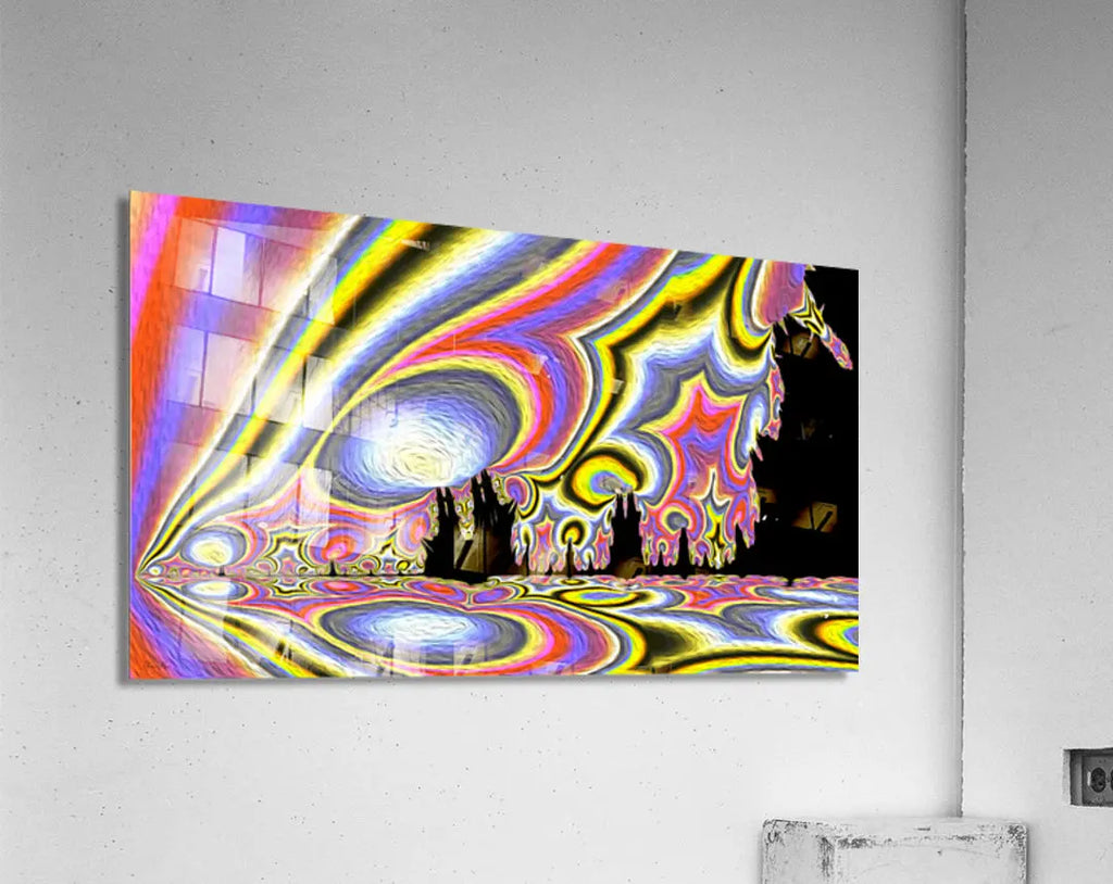 Vivid Colors Digital Art "Lucid Harbor" ZKoriginal