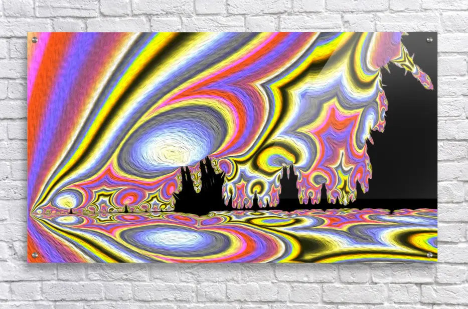 Vivid Colors Digital Art "Lucid Harbor" ZKoriginal