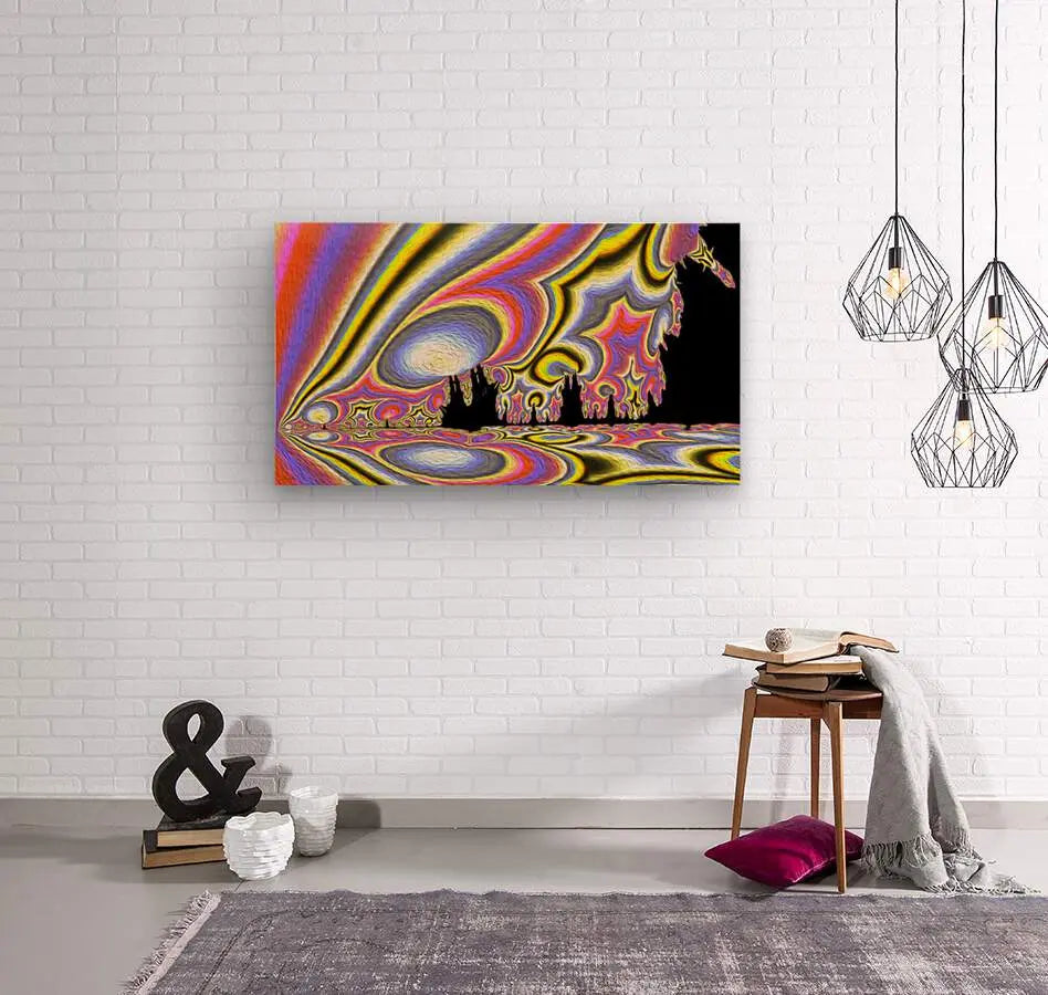 Vivid Colors Digital Art "Lucid Harbor" ZKoriginal