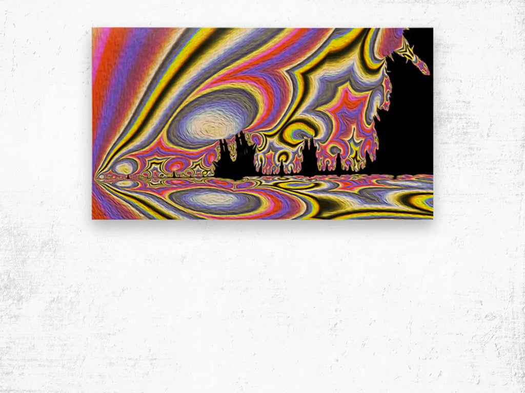 Vivid Colors Digital Art "Lucid Harbor" ZKoriginal