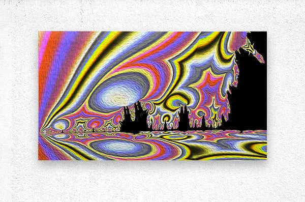 Vivid Colors Digital Art "Lucid Harbor" ZKoriginal
