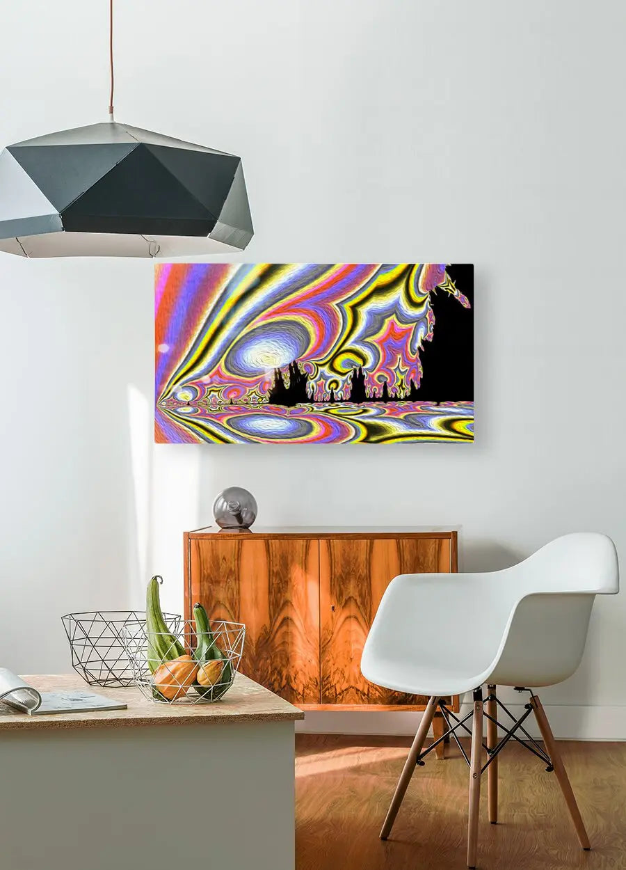 Vivid Colors Digital Art "Lucid Harbor" ZKoriginal