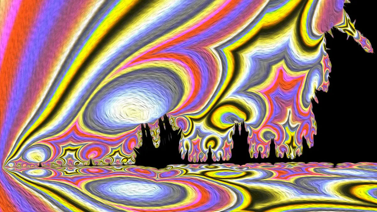 Vivid Colors Digital Art "Lucid Harbor" ZKoriginal