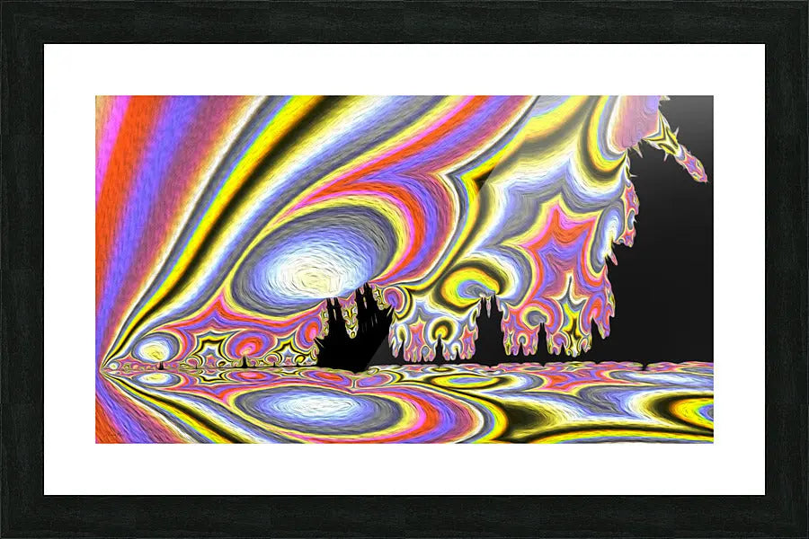 Vivid Colors Digital Art "Lucid Harbor" ZKoriginal