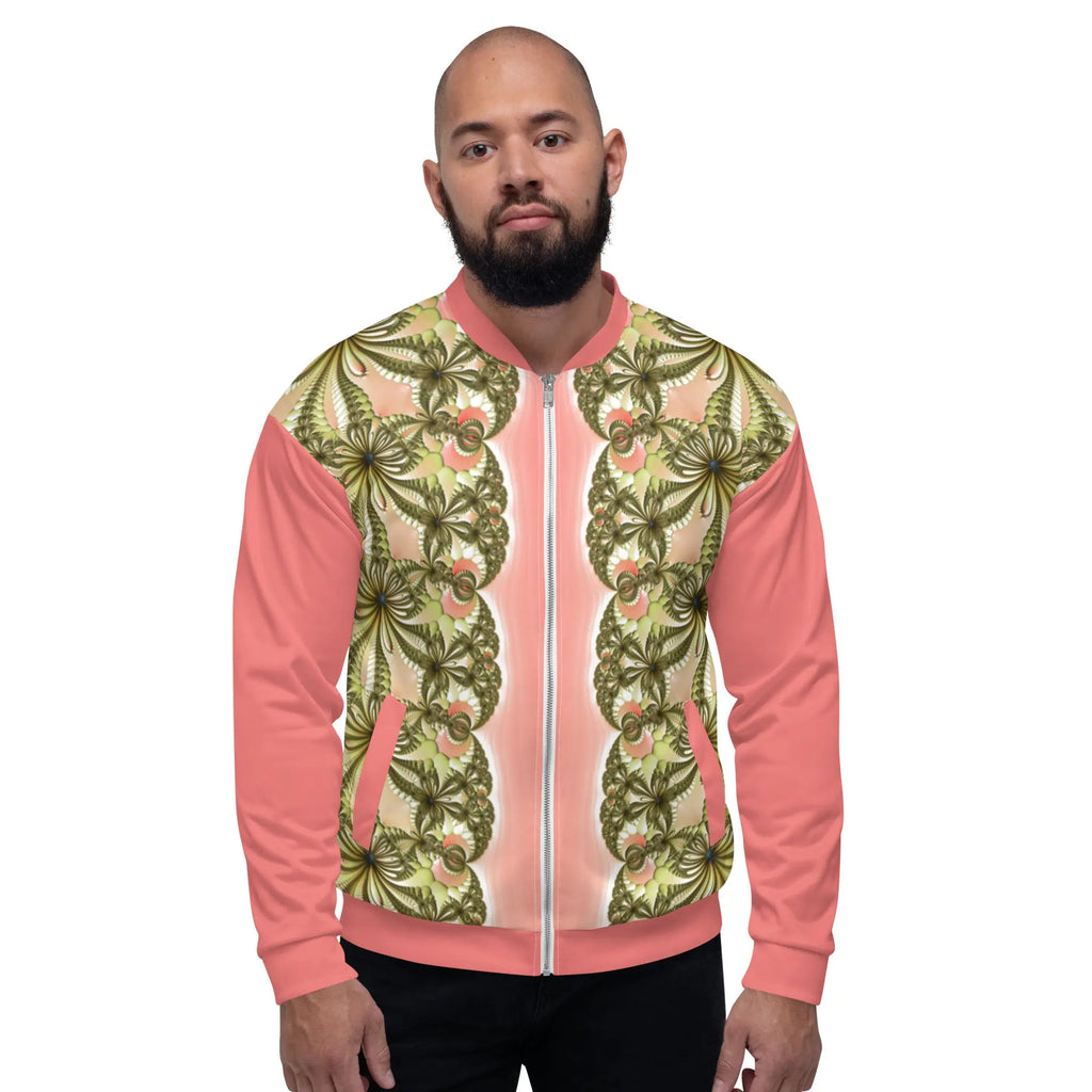 "Wild Lily" Collection - All Over Print Unisex Bomber Jacket ZKoriginal