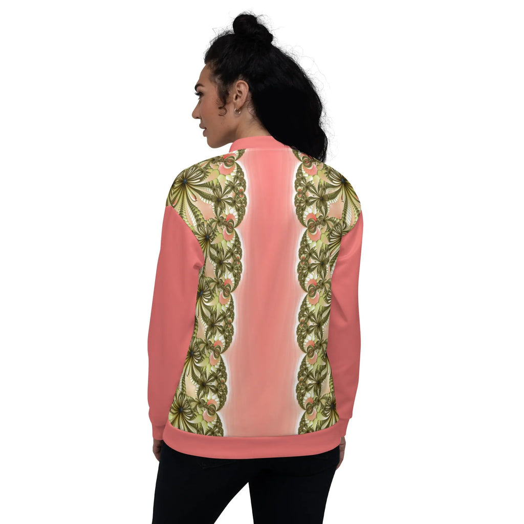 "Wild Lily" Collection - All Over Print Unisex Bomber Jacket ZKoriginal