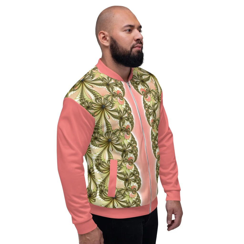 "Wild Lily" Collection - All Over Print Unisex Bomber Jacket ZKoriginal