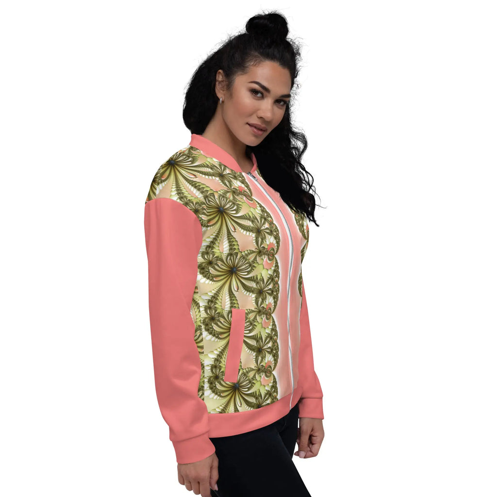 "Wild Lily" Collection - All Over Print Unisex Bomber Jacket ZKoriginal