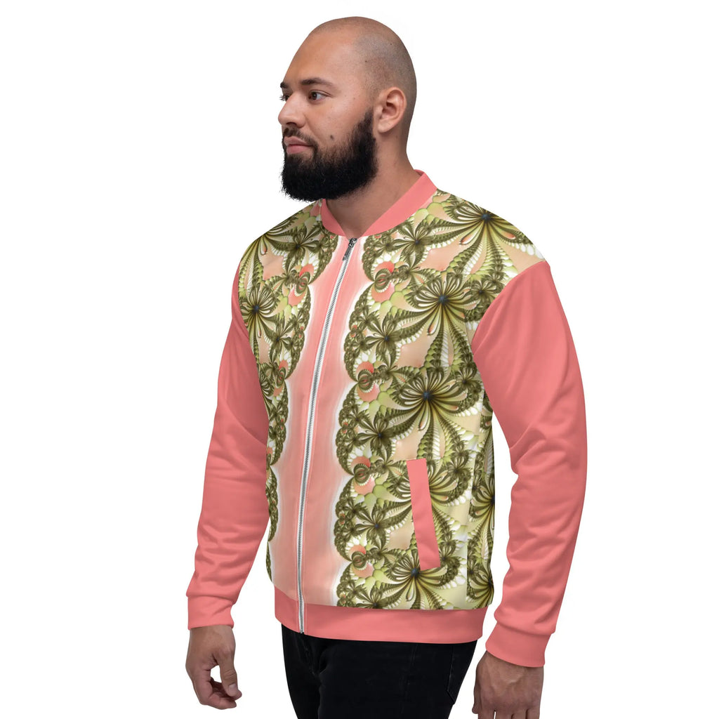 "Wild Lily" Collection - All Over Print Unisex Bomber Jacket ZKoriginal