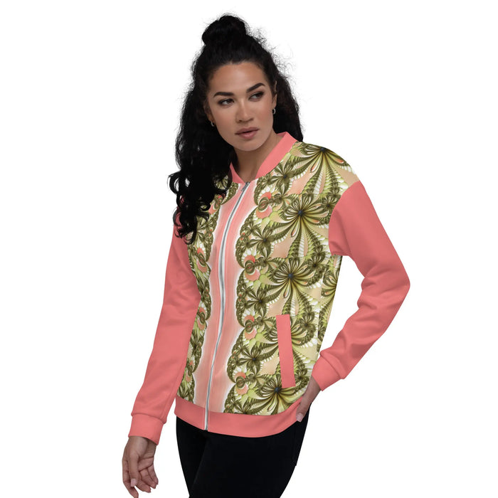 "Wild Lily" Collection - All Over Print Unisex Bomber Jacket ZKoriginal