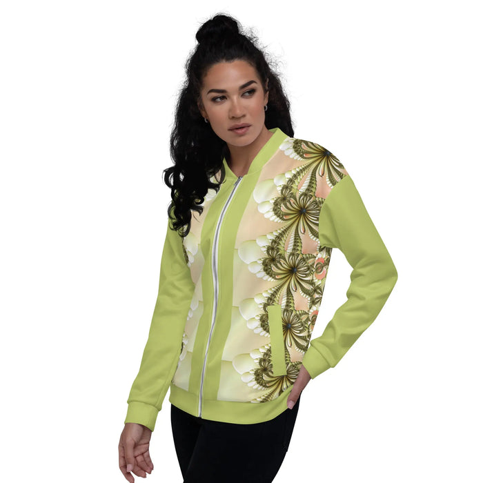 "Wild Lily" Collection - All Over Print Unisex Bomber Jacket ZKoriginal