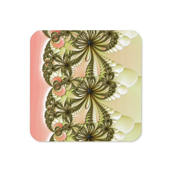 "Wild Lily" Collection - Cork Back Coaster ZKoriginal