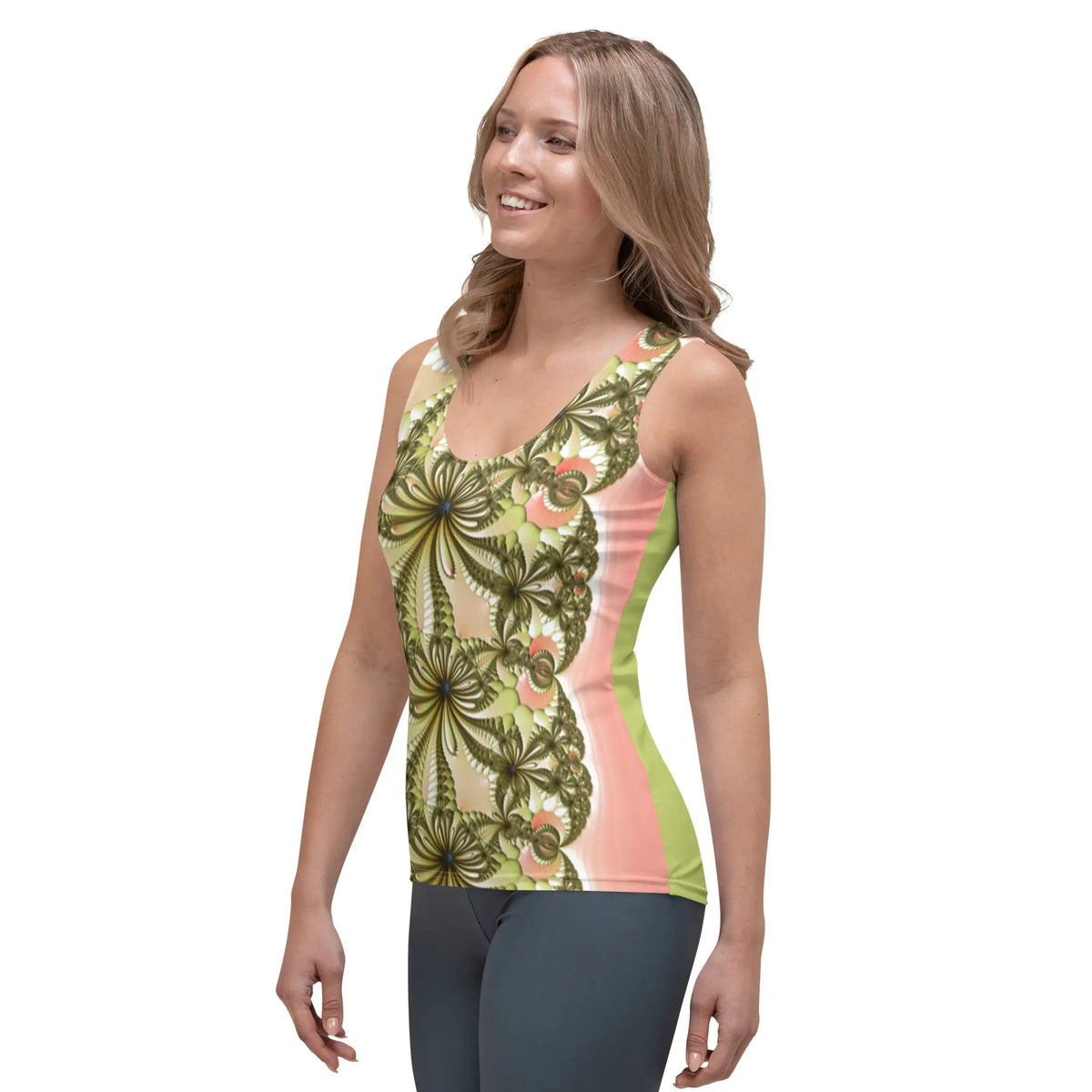 "Wild Lily" Collection - Cut & Sew Tank Top ZKoriginal
