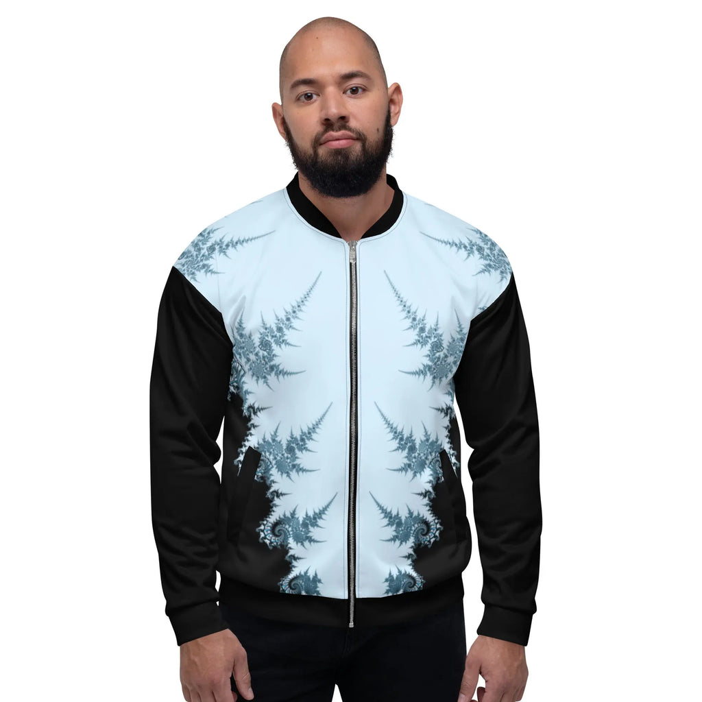 "Ying and Yang Topological Rose" Collection - Unisex Bomber Jacket ZKoriginal