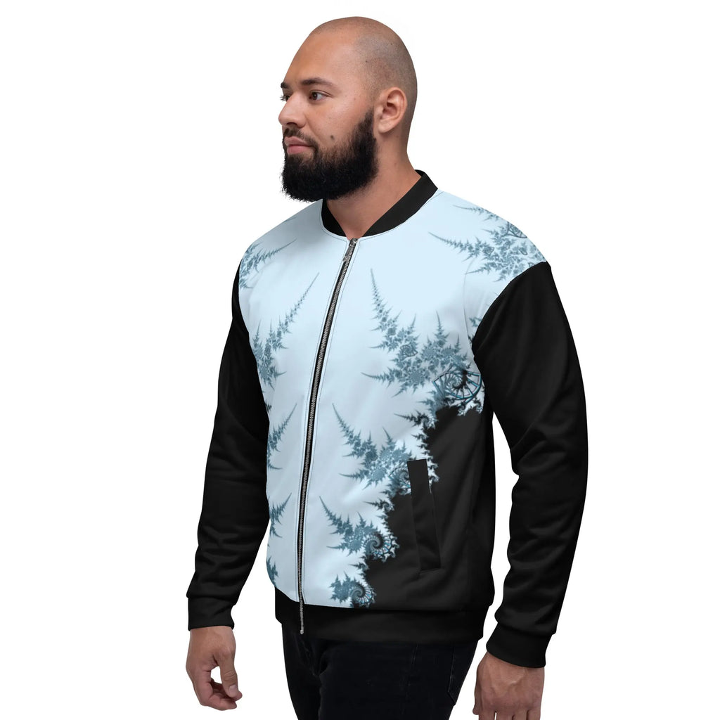 "Ying and Yang Topological Rose" Collection - Unisex Bomber Jacket ZKoriginal