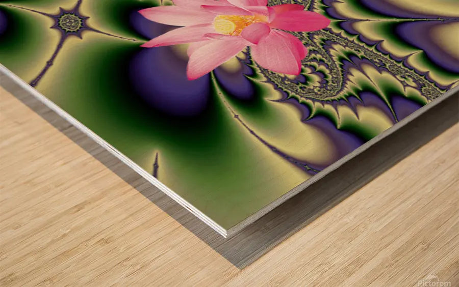 Zen Wall Art décor "Sacred Lotus" ZKoriginal