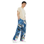 "Sonya My Beautiful Cat" Collection - Unisex Wide Leg Cat Print Pants ZKoriginal